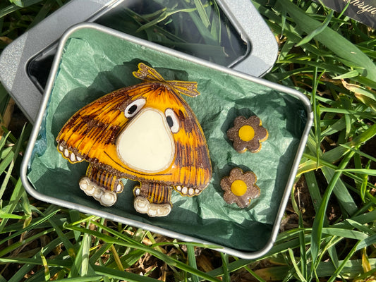 Gruuuuug - Set. Brooch + Studs 24