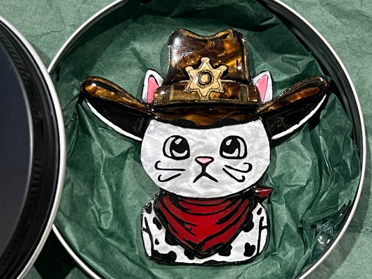 New Western Tom Brooch