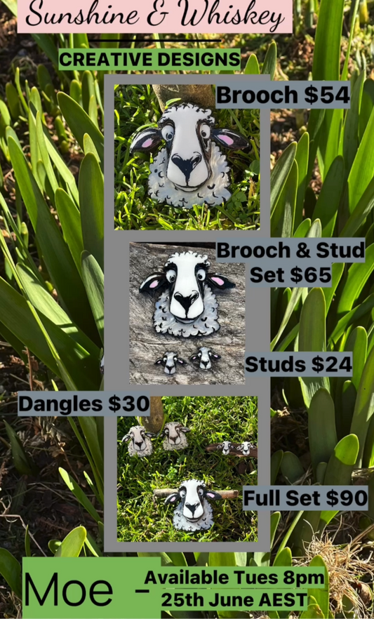 Moe - Brooch only / new release