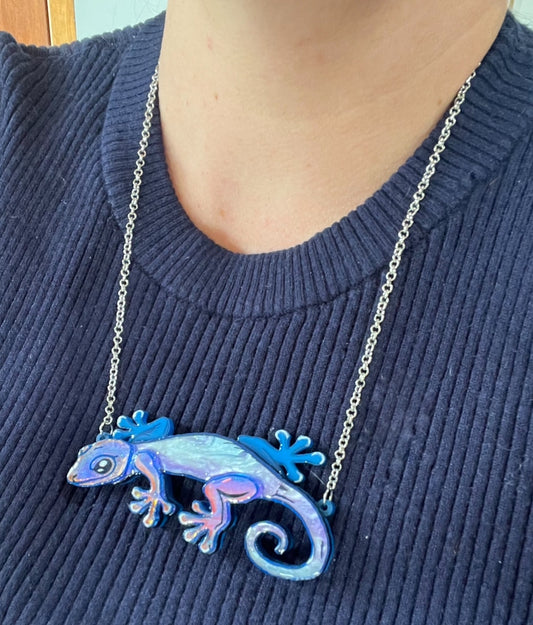 Iggy lizard - necklace new