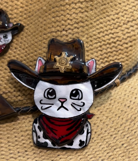 New Western Tom Brooch