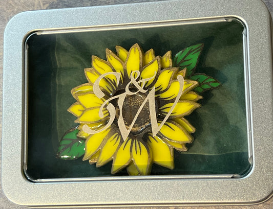Sunflower - Brooch - new