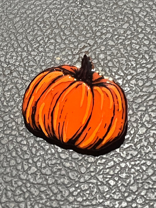 Pumpkin mini brooch new