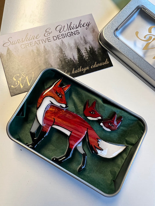 Misty’s red marble set