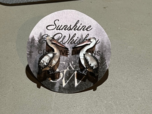 Pelican stud earrings - new Patricia