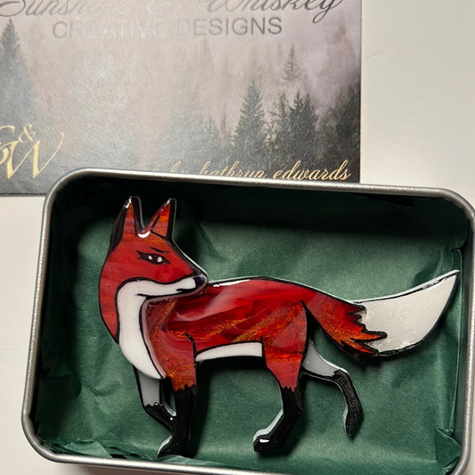 Misty fox brooch only