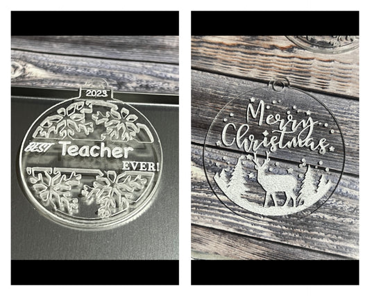 Pre-order personalised gift baubles