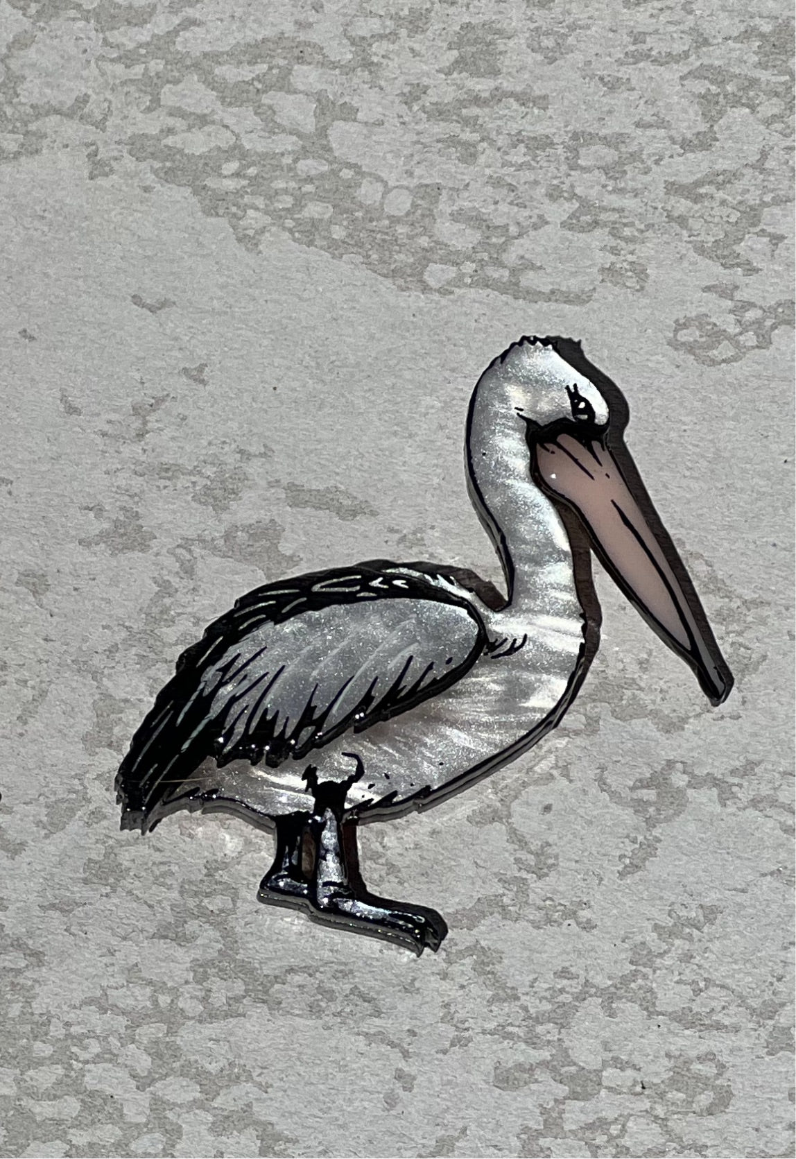 New Patricia - Pelican brooch only