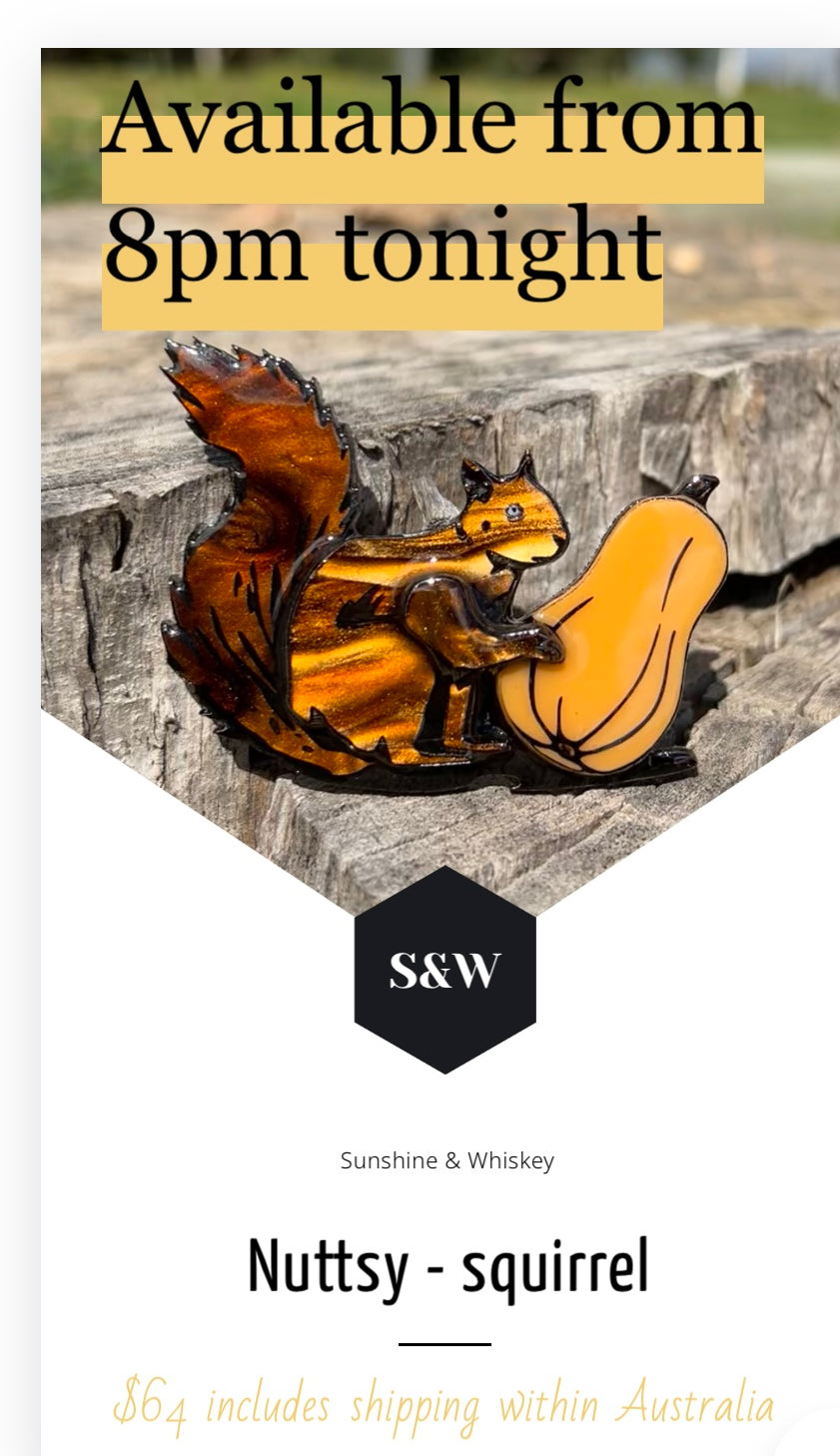 Nuttsy- squirrel