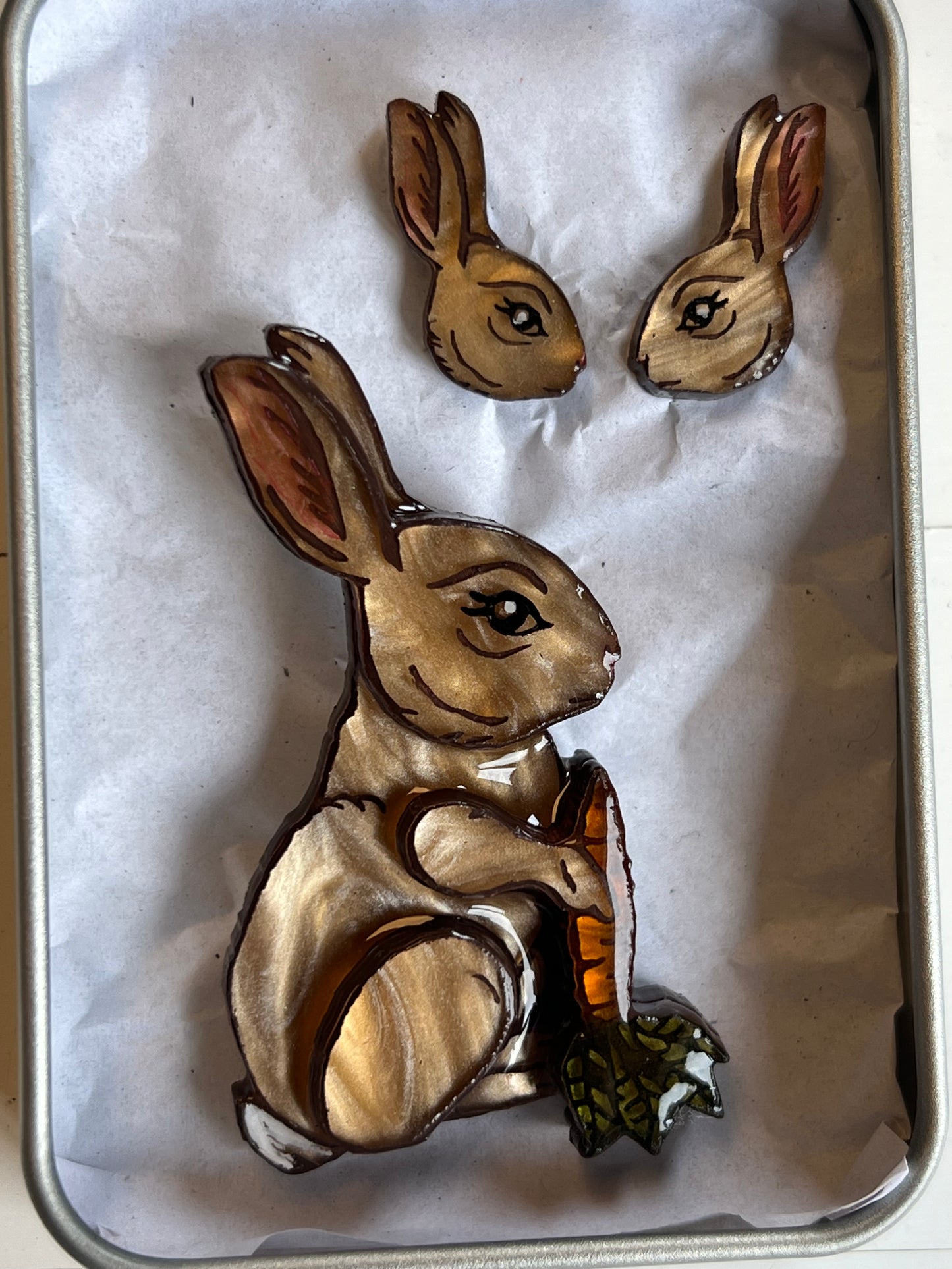 Bridget Bun - gold set