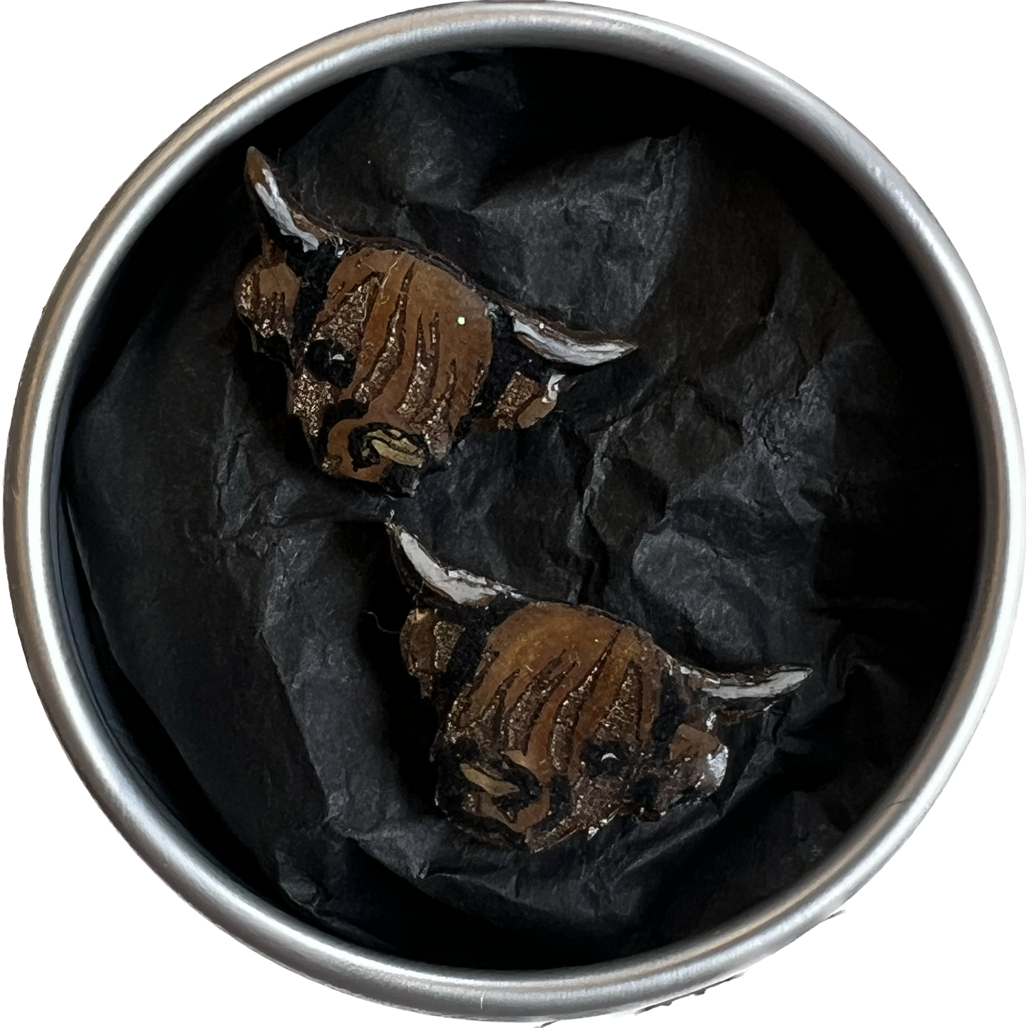 New Bruno - stud earrings